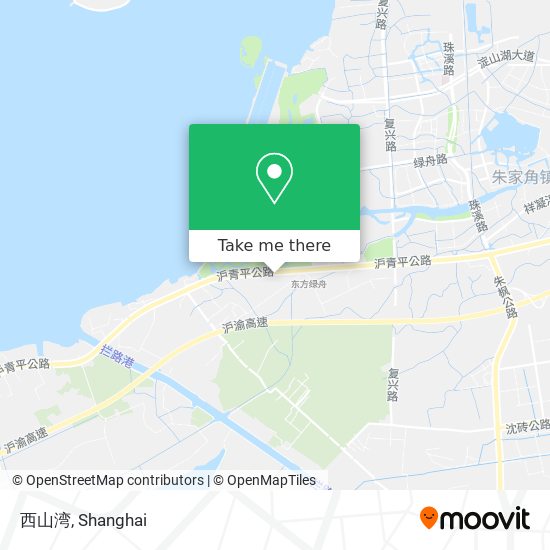 西山湾 map