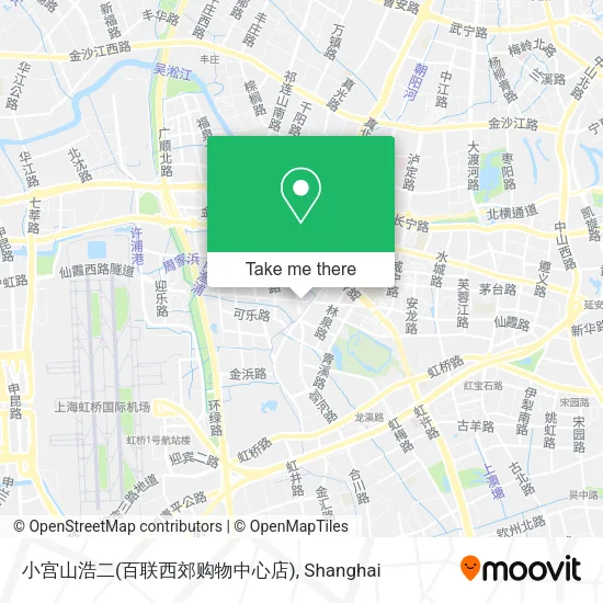 小宫山浩二(百联西郊购物中心店) map