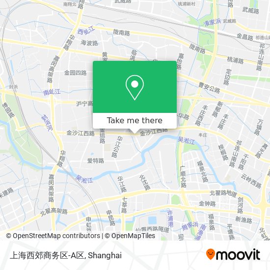 上海西郊商务区-A区 map