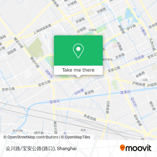 众川路/宝安公路(路口) map
