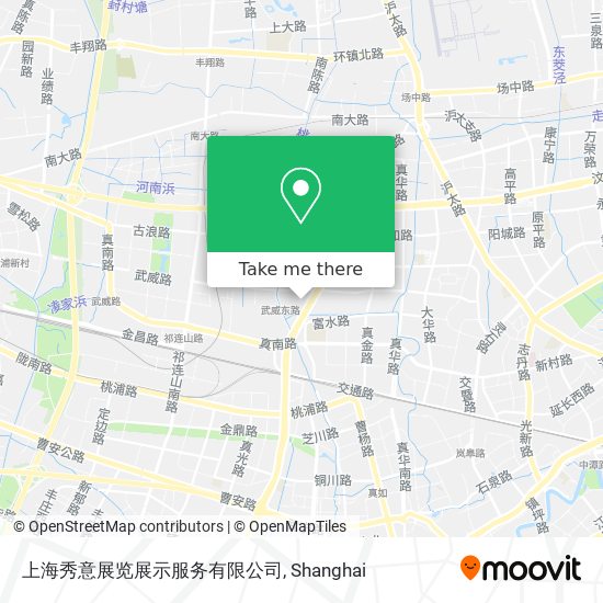 上海秀意展览展示服务有限公司 map
