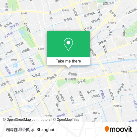 遇隅咖啡茶阅读 map