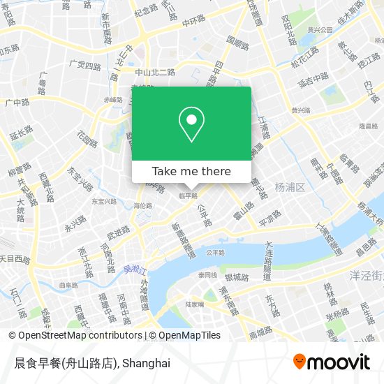 晨食早餐(舟山路店) map