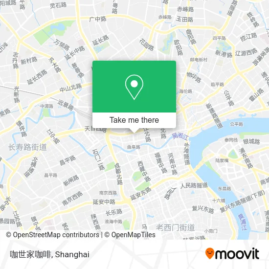 咖世家咖啡 map