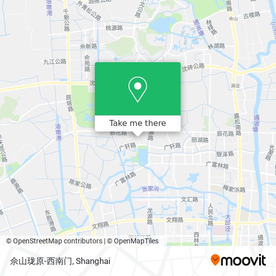 佘山珑原-西南门 map