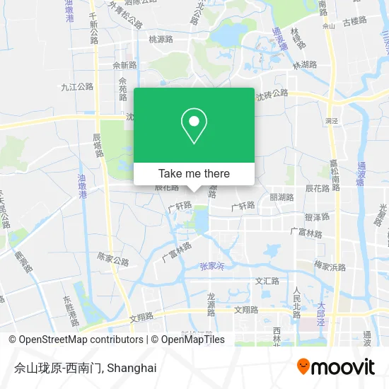 佘山珑原-西南门 map