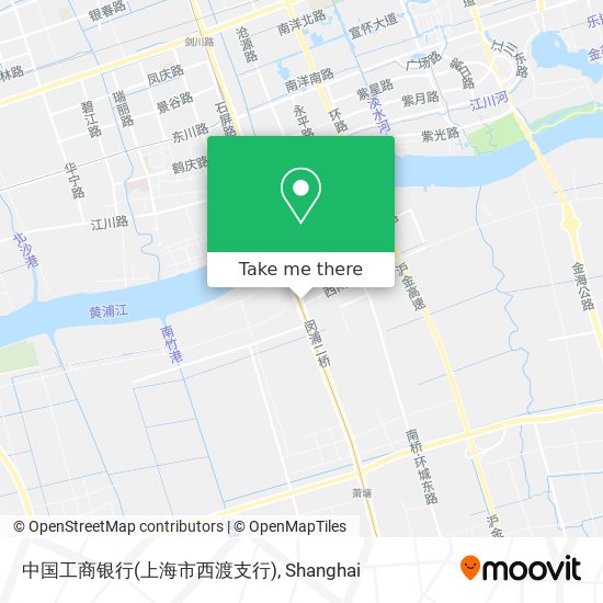 中国工商银行(上海市西渡支行) map