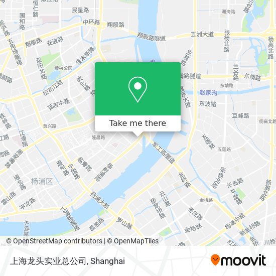 上海龙头实业总公司 map