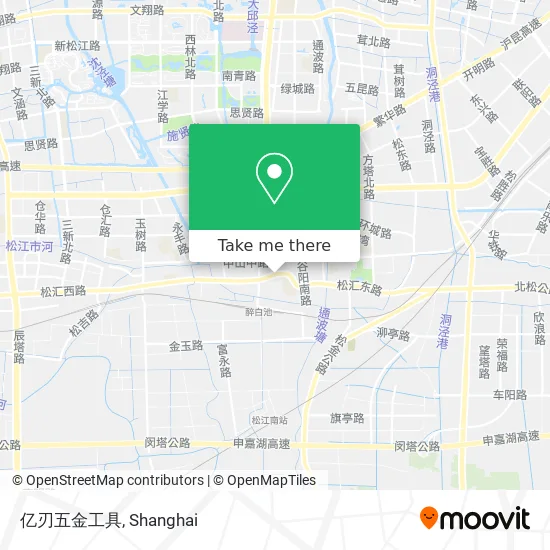 亿刃五金工具 map