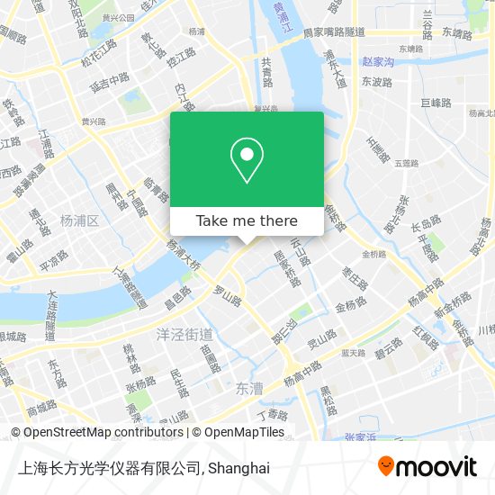 上海长方光学仪器有限公司 map