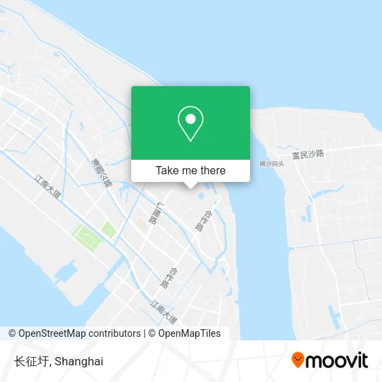 长征圩 map
