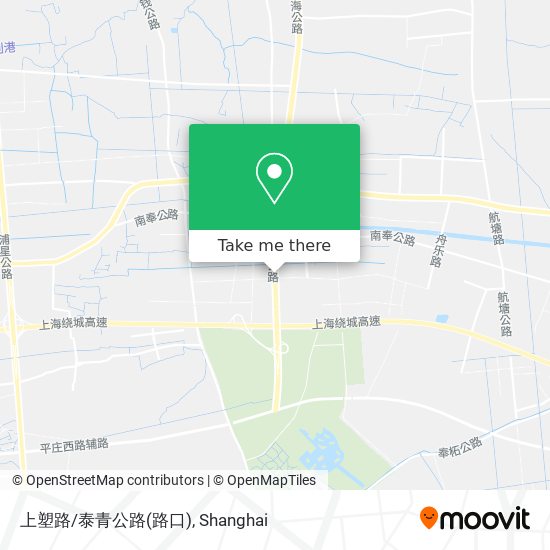 上塑路/泰青公路(路口) map
