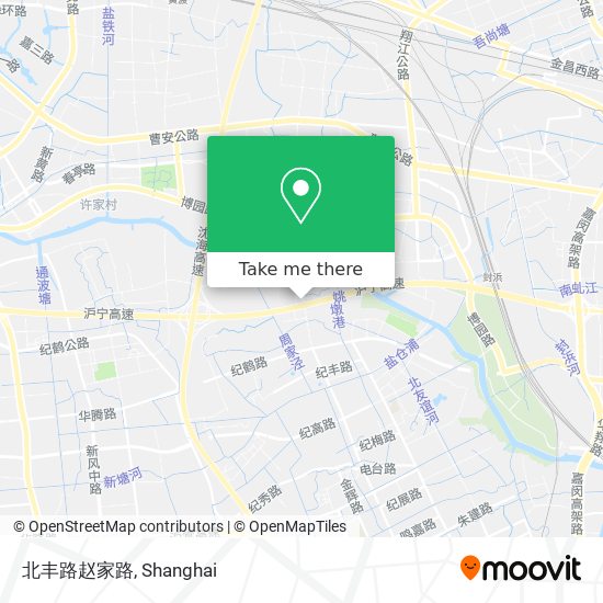 北丰路赵家路 map
