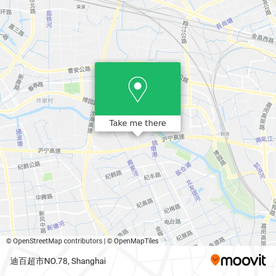 迪百超市NO.78 map
