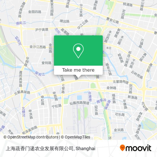 上海蔬香门递农业发展有限公司 map
