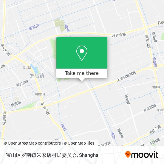 宝山区罗南镇朱家店村民委员会 map