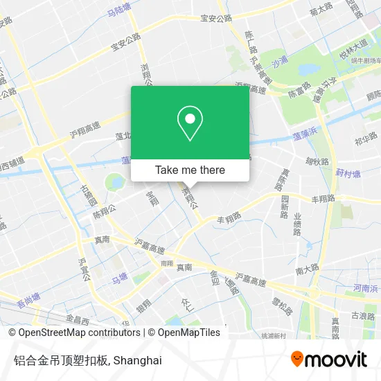 铝合金吊顶塑扣板 map