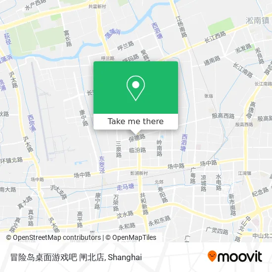 冒险岛桌面游戏吧 闸北店 map