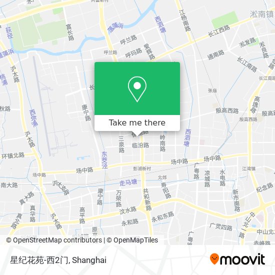 星纪花苑-西2门 map