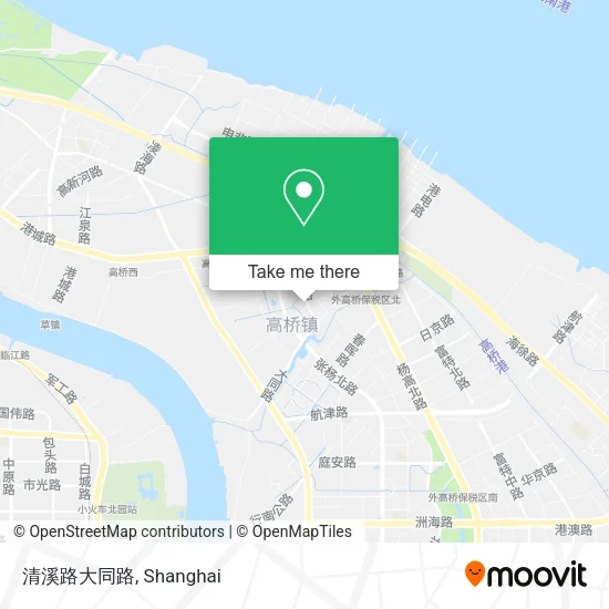 清溪路大同路 map