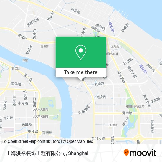 上海洪禄装饰工程有限公司 map