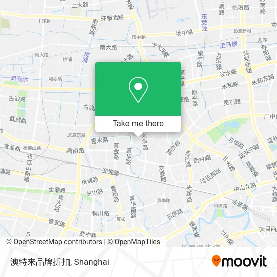 澳特来品牌折扣 map