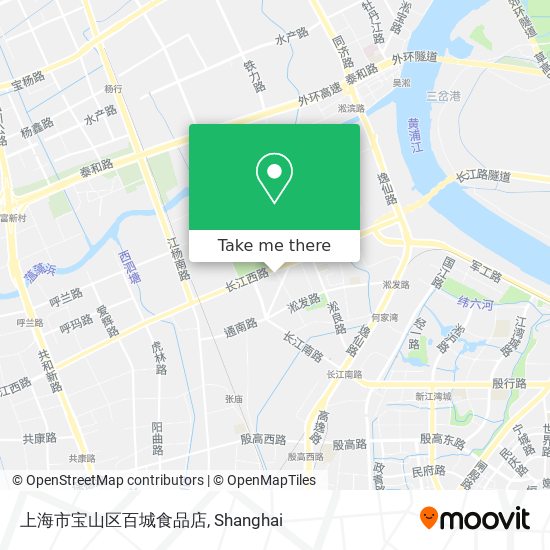 上海市宝山区百城食品店 map