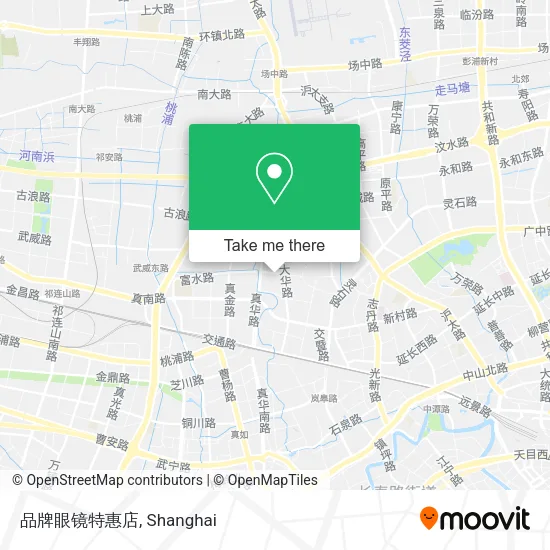 品牌眼镜特惠店 map