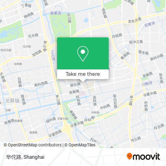 华佗路 map