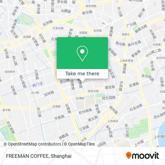 FREEMAN COFFEE map
