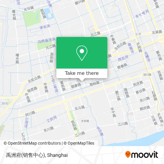 禹洲府(销售中心) map