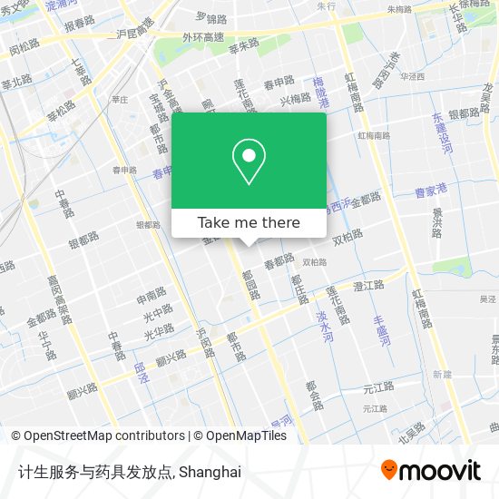 计生服务与药具发放点 map