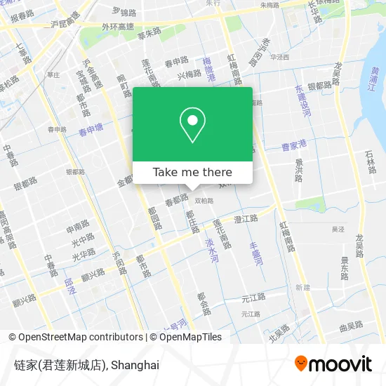 链家(君莲新城店) map