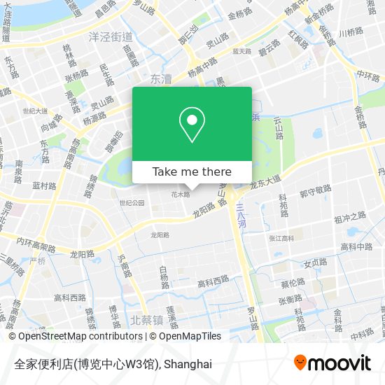 全家便利店(博览中心W3馆) map