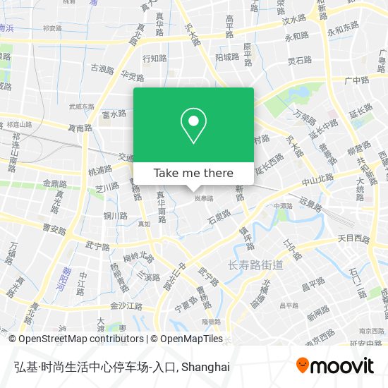 弘基·时尚生活中心停车场-入口 map