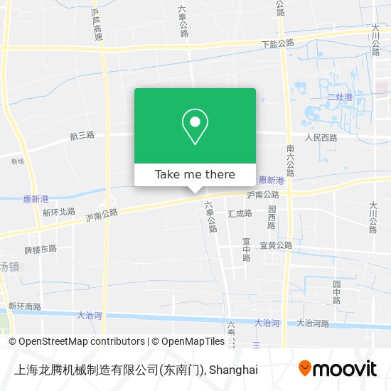 上海龙腾机械制造有限公司(东南门) map