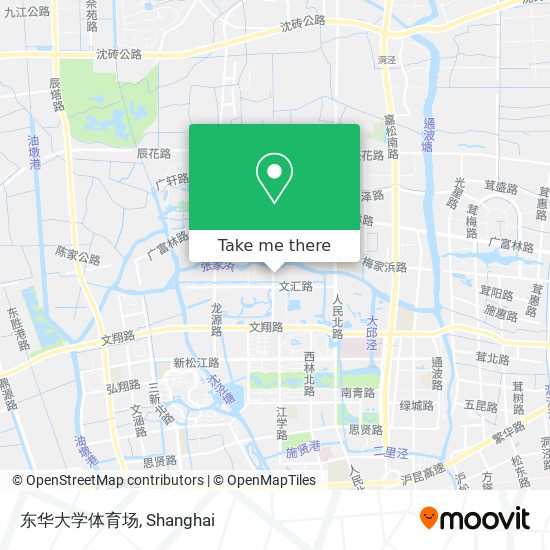 东华大学体育场 map