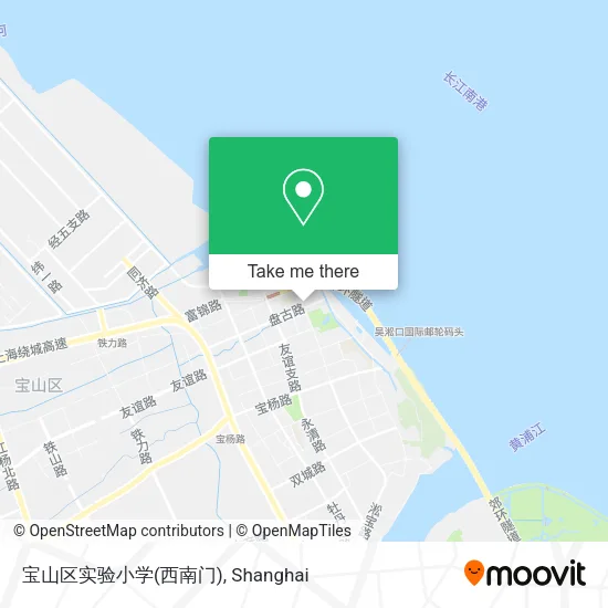 宝山区实验小学(西南门) map