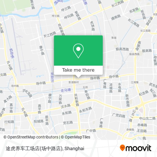 途虎养车工场店(场中路店) map