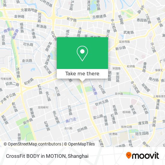 CrossFit BODY in MOTION map