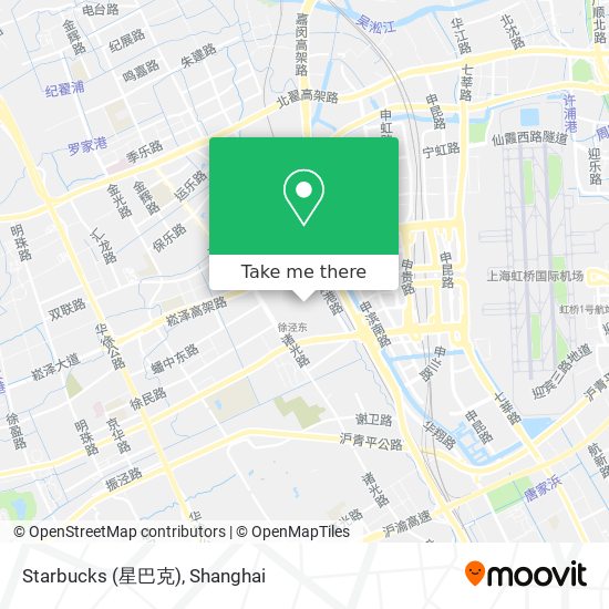 Starbucks (星巴克) map
