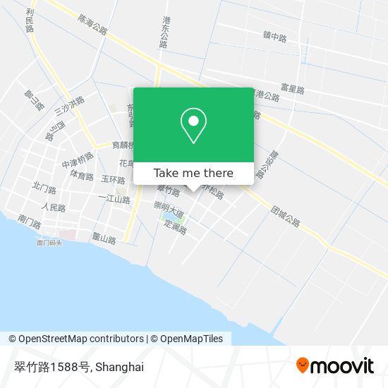 翠竹路1588号 map