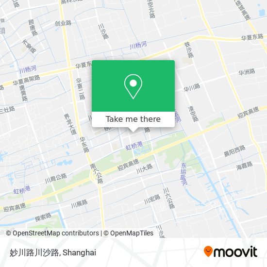 妙川路川沙路 map