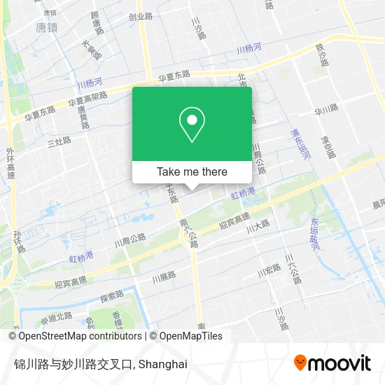 锦川路与妙川路交叉口 map
