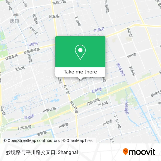 妙境路与平川路交叉口 map