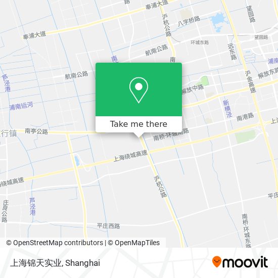 上海锦天实业 map