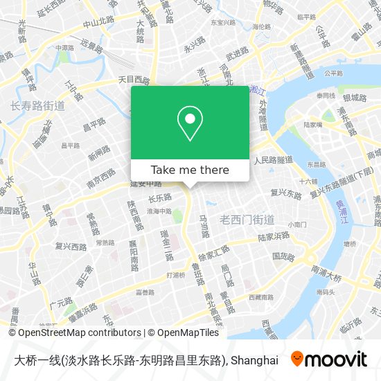大桥一线(淡水路长乐路-东明路昌里东路) map