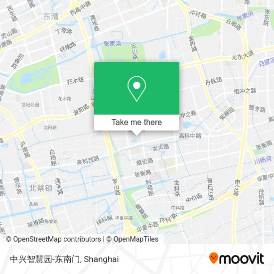 中兴智慧园-东南门 map