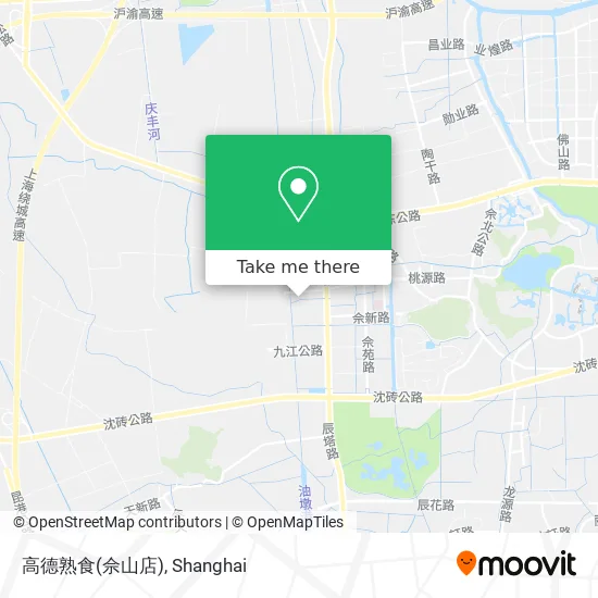 高德熟食(佘山店) map
