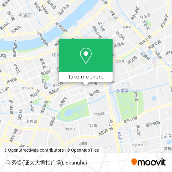 印秀堤(证大大拇指广场) map